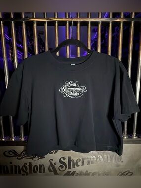 NEW Blackcraft Cult Coffee Soul Summoning Rituals Embroidered Crop Top Medium